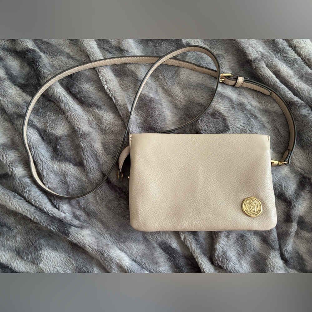 Vince Camuto Small Leather Bag with Adjustable Shoulder Strap
